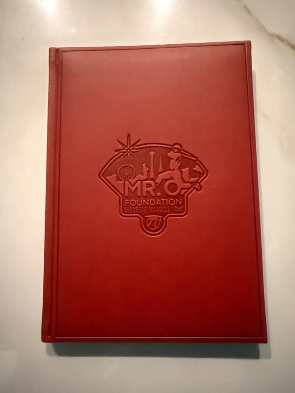 MR. October / Reggie Jackson Embossed Red Journal